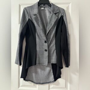 Venus Houndstooth Tunic jacket